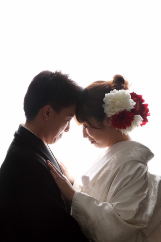 結婚式の写真